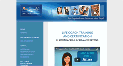 Desktop Screenshot of life-coach-training-sa.com